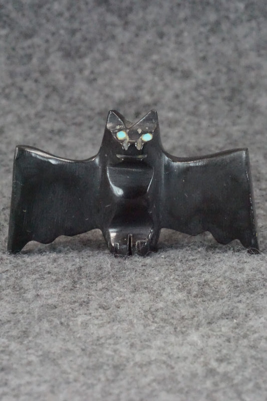 Bat Zuni Fetish Carving - Tim Lementino