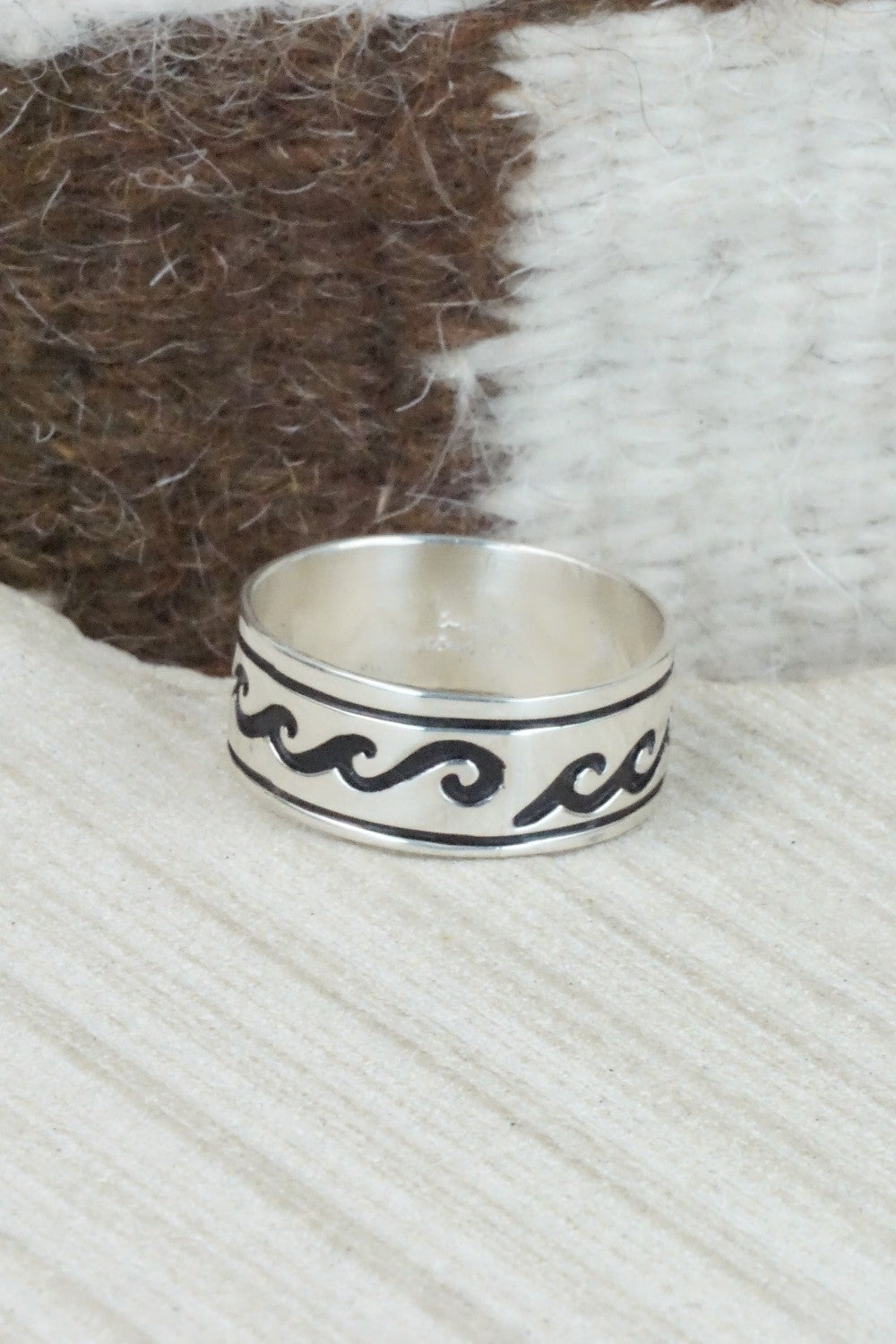 Sterling Silver Ring - Rosita Singer - Size 13.5