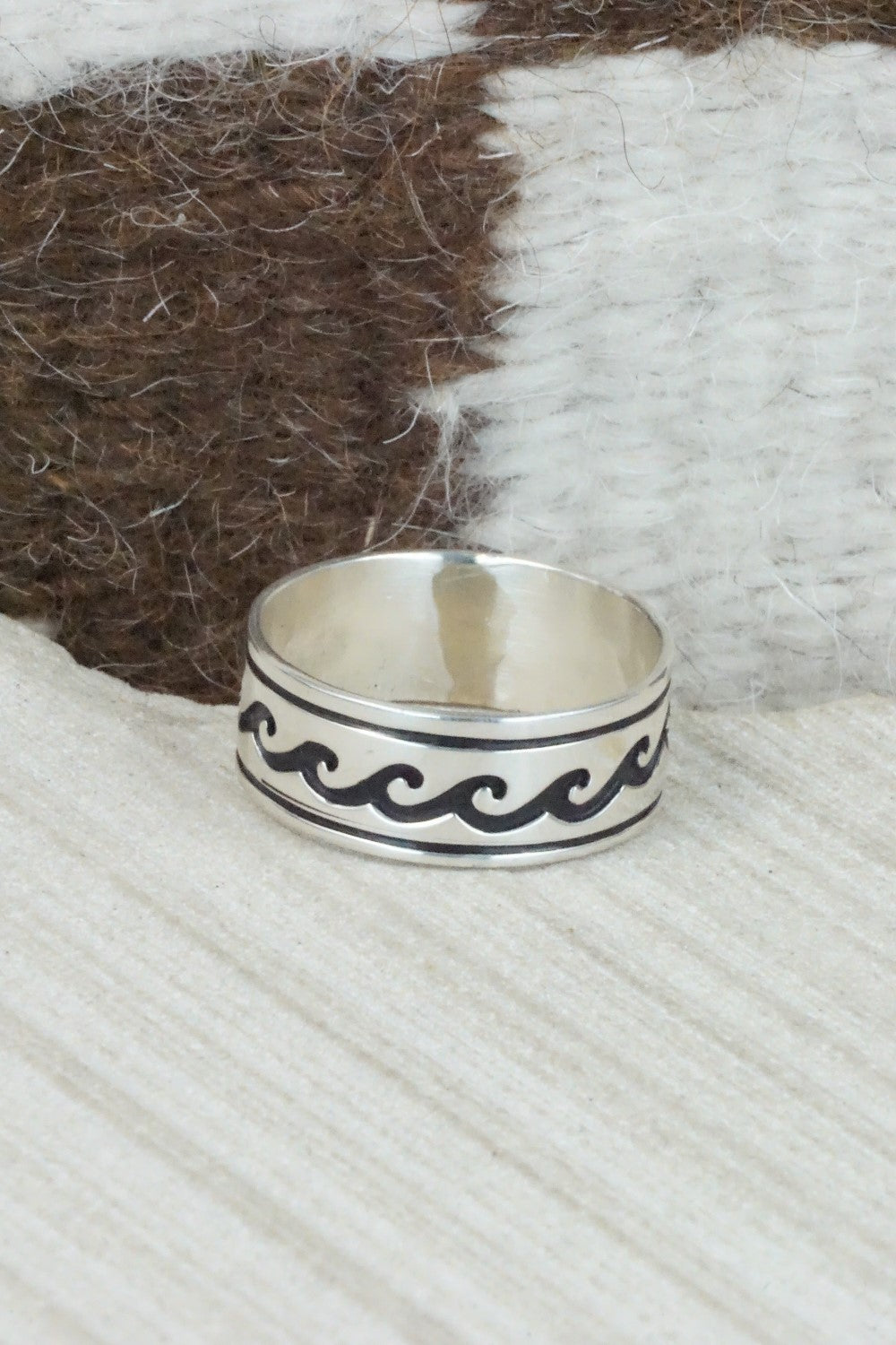 Sterling Silver Ring - Rosita Singer - Size 13.5