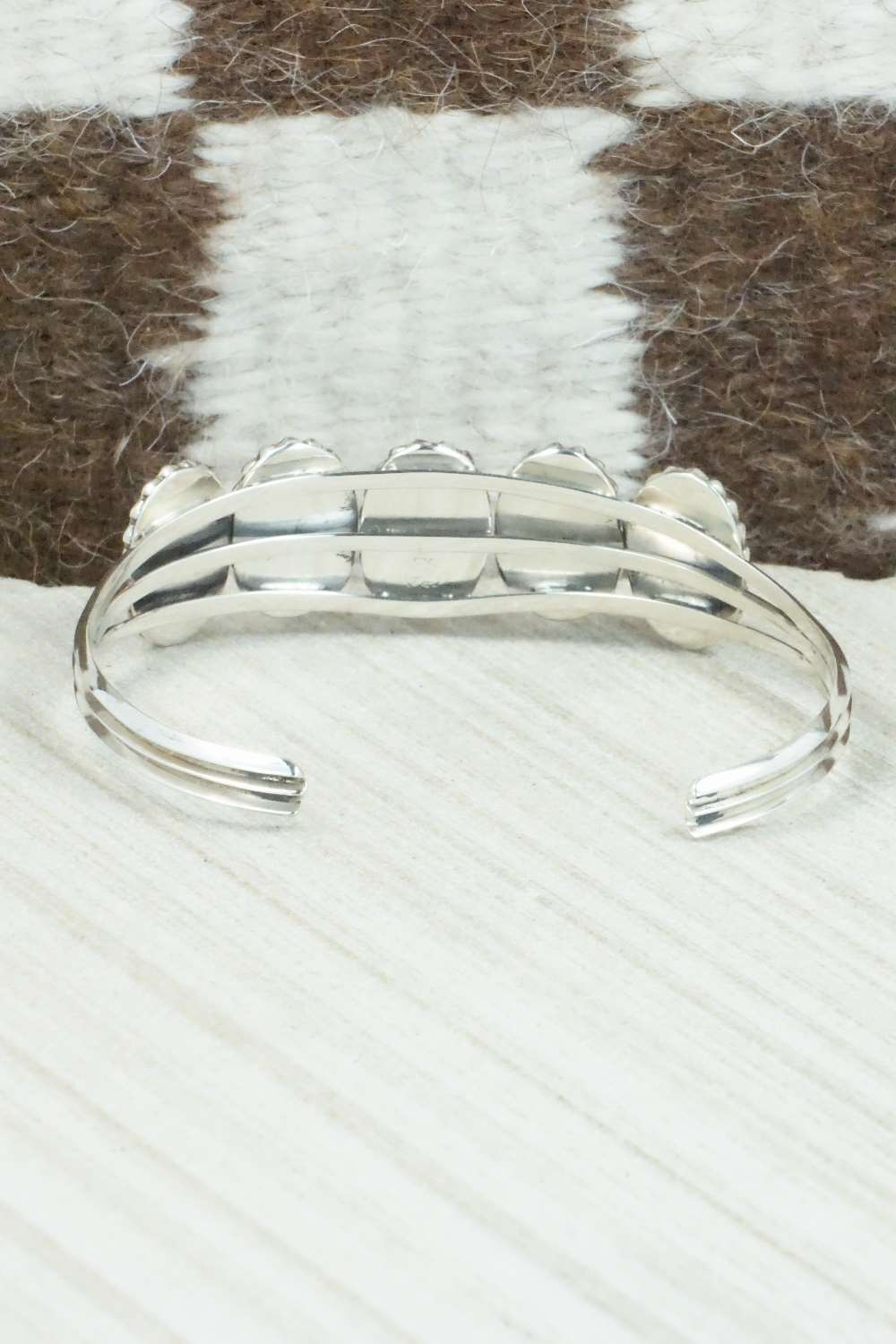 Turquoise & Sterling Silver Bracelet - Navajo