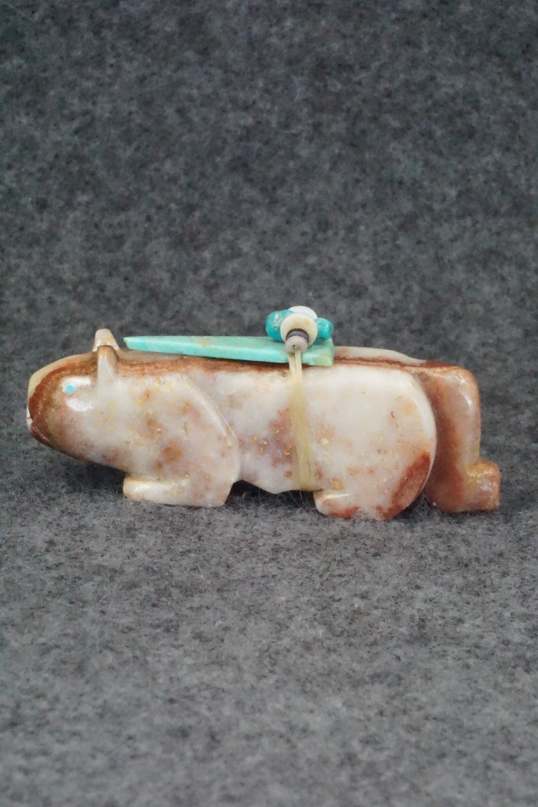 Mountain Lion Zuni Fetish Carving - Alex Tsethlikai