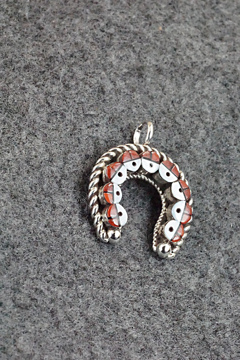 Multi Stone & Sterling Silver Pendant - Janice Lalio