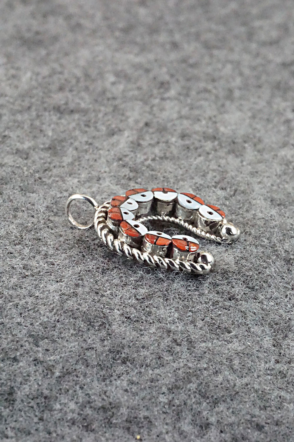 Multi Stone & Sterling Silver Pendant - Janice Lalio