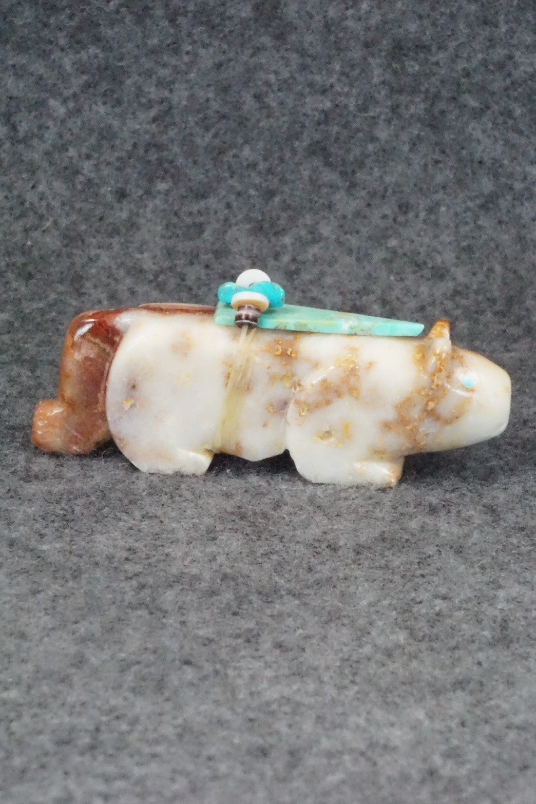 Mountain Lion Zuni Fetish Carving - Alex Tsethlikai
