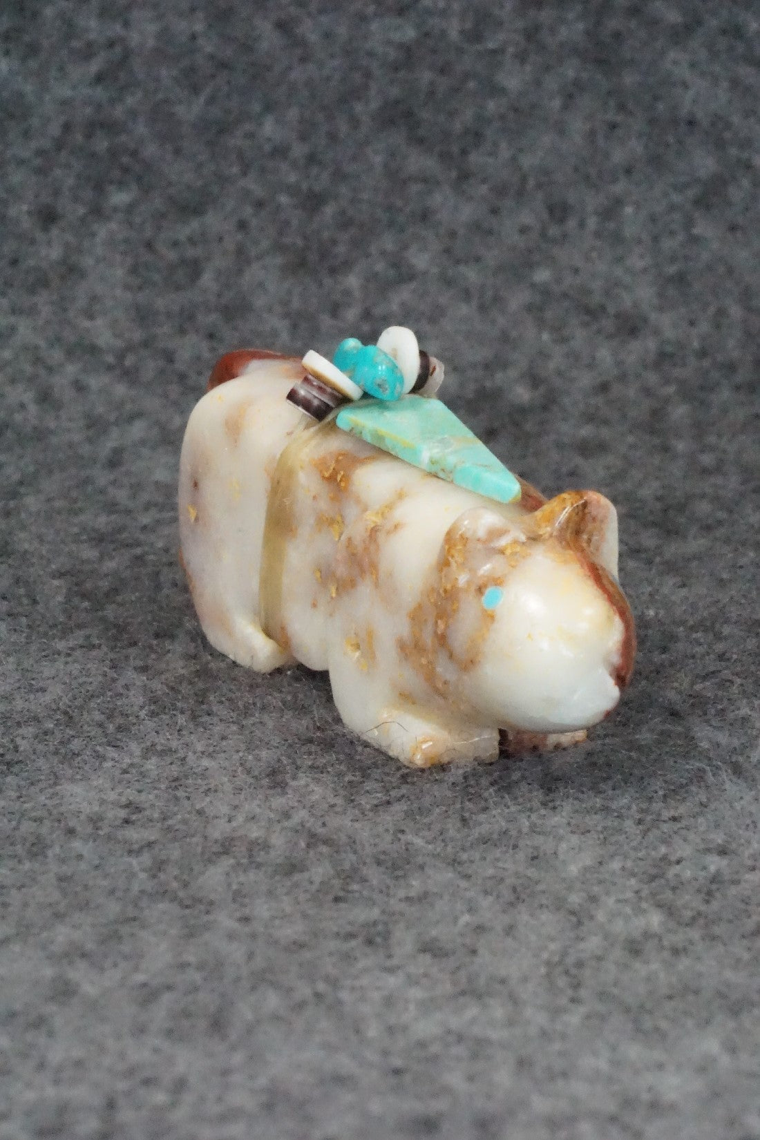 Mountain Lion Zuni Fetish Carving - Alex Tsethlikai