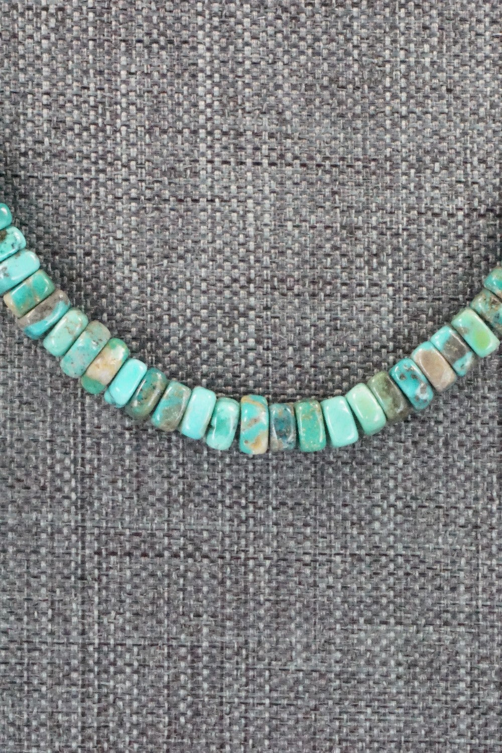 Turquoise & Sterling Silver Necklace - Doreen Jake