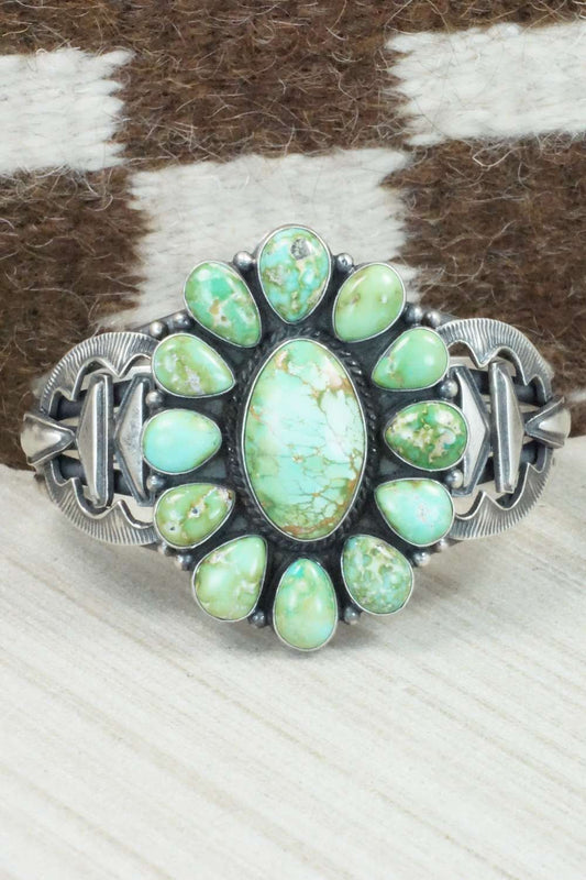 Turquoise & Sterling Silver Bracelet - Derrick Gordon