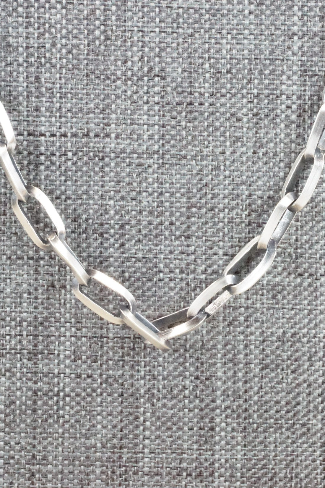 Sterling Silver Chain Necklace - Lawrence Yazzie