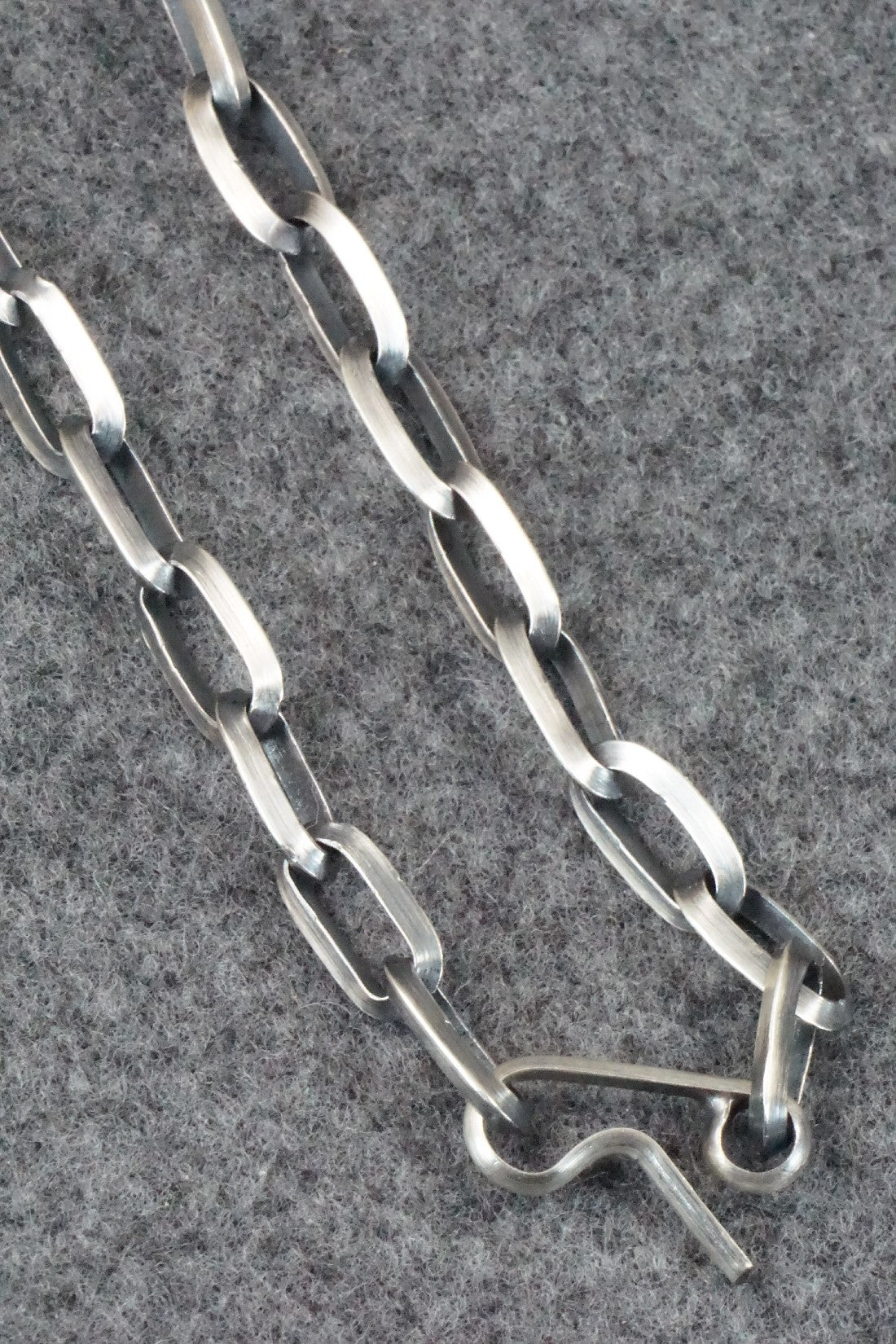 Sterling Silver Chain Necklace - Lawrence Yazzie