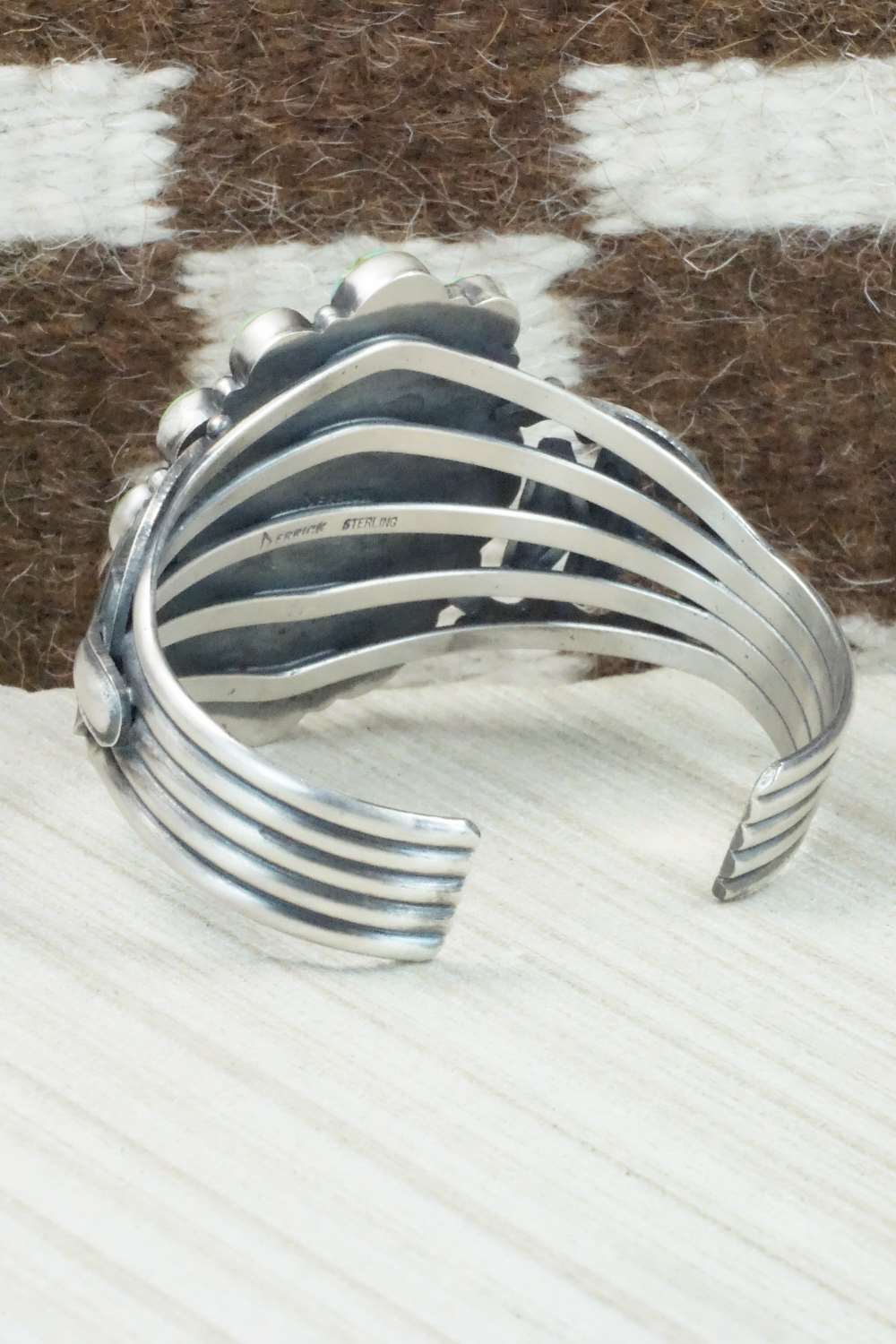 Turquoise & Sterling Silver Bracelet - Derrick Gordon