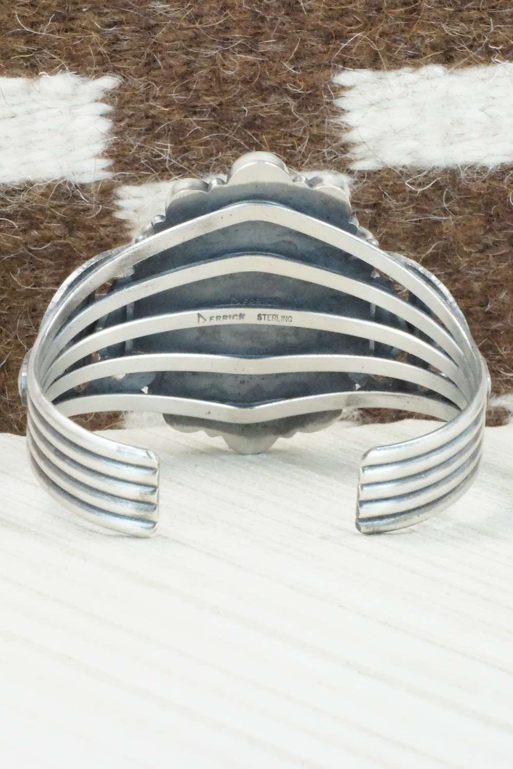 Turquoise & Sterling Silver Bracelet - Derrick Gordon