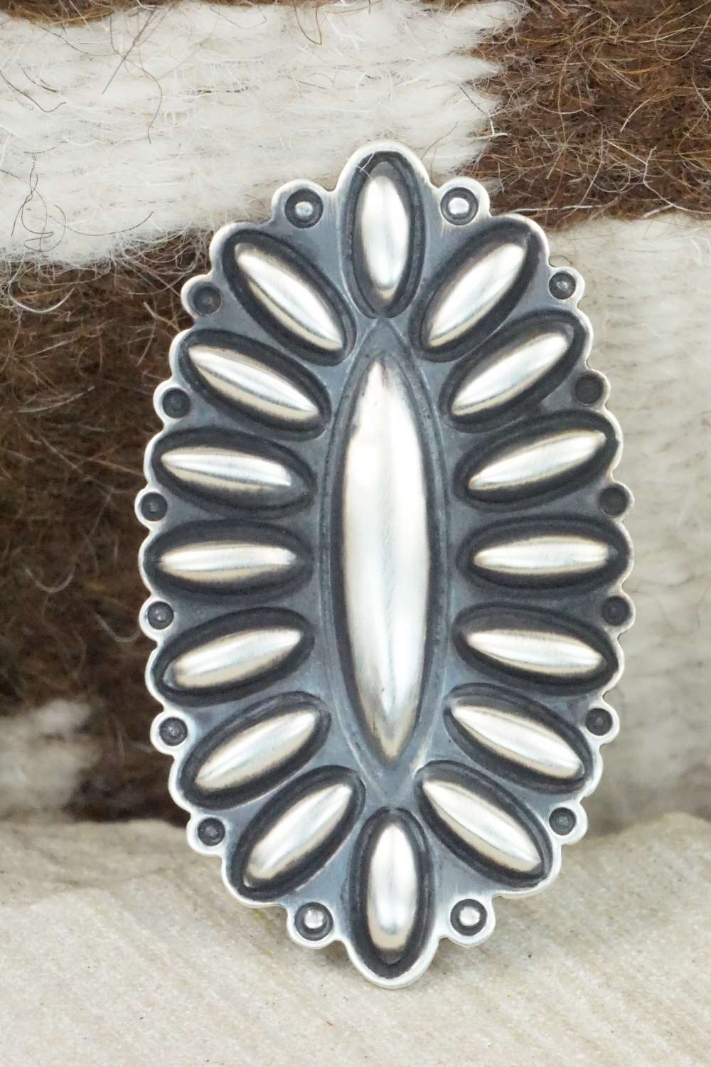 Sterling Silver Ring - Charles Johnson - Size 7.75
