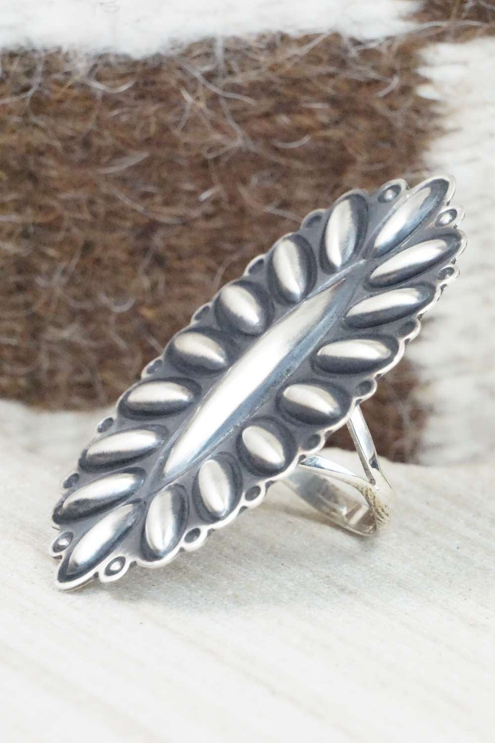 Sterling Silver Ring - Charles Johnson - Size 7.75