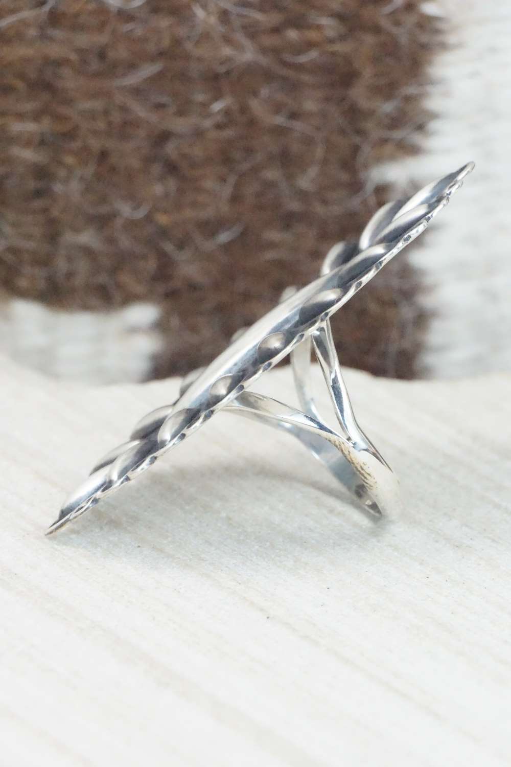 Sterling Silver Ring - Charles Johnson - Size 7.75