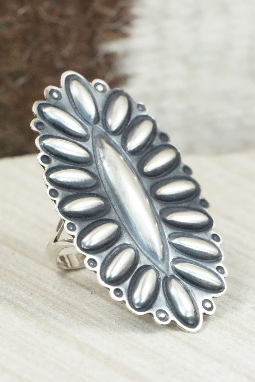 Sterling Silver Ring - Charles Johnson - Size 7.75