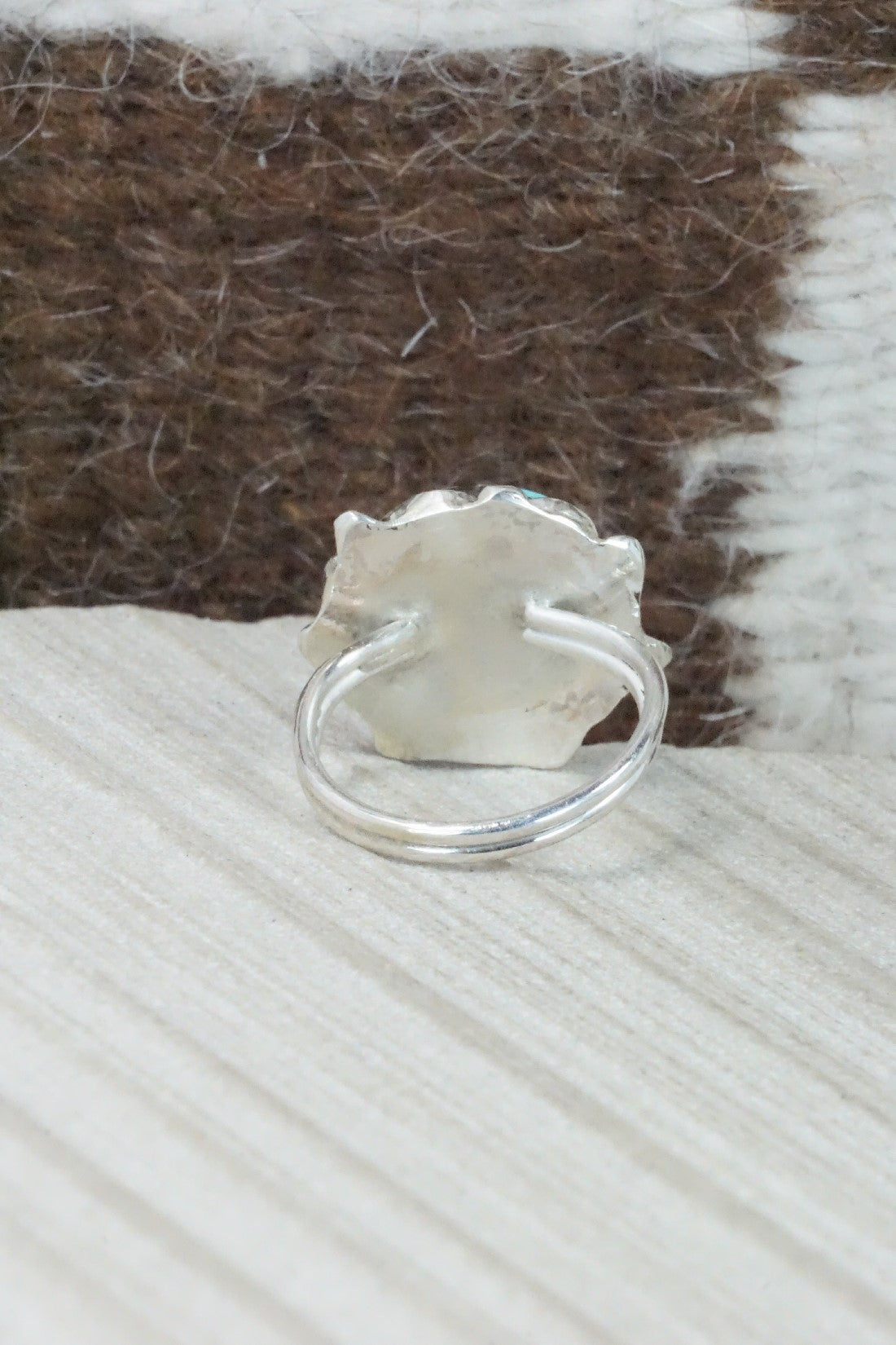 Multi Stone & Sterling Silver Ring - Andrew Dewa - Size 5.75