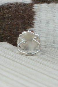 Multi Stone & Sterling Silver Ring - Andrew Dewa - Size 5.75