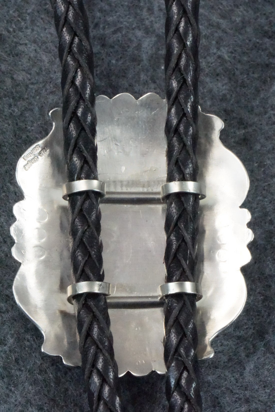 Turquoise & Sterling Silver Bolo Tie - Rosita Singer