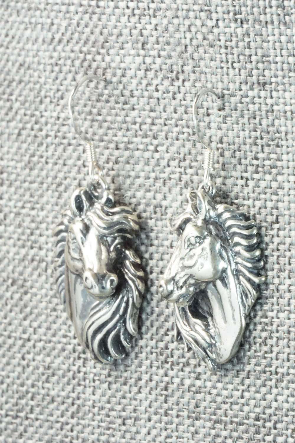 Sterling Silver Earrings - Navajo