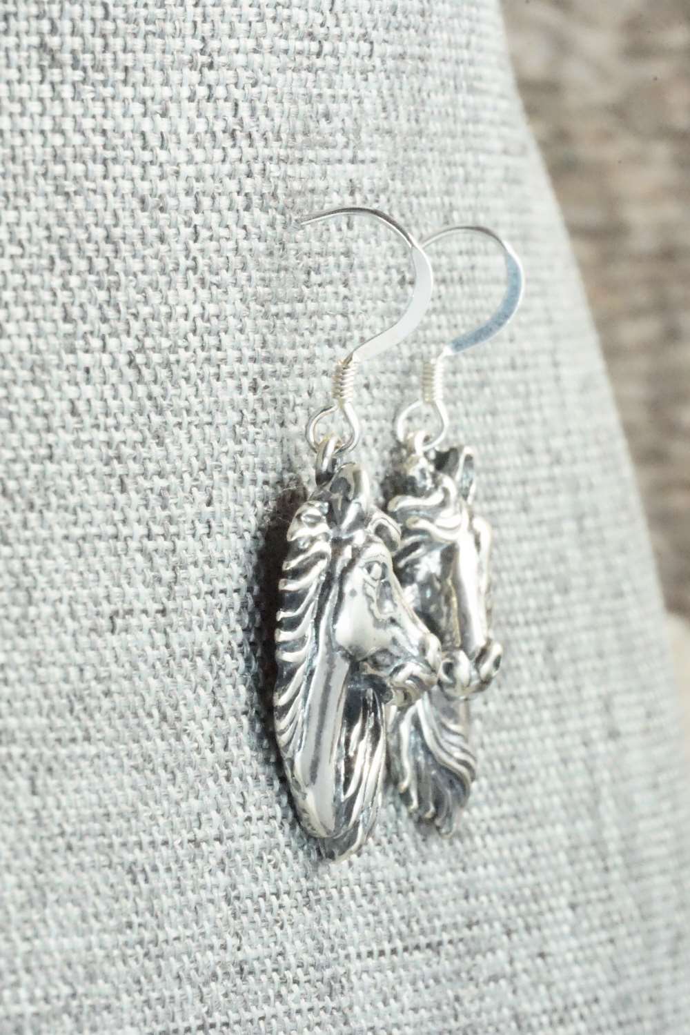 Sterling Silver Earrings - Navajo