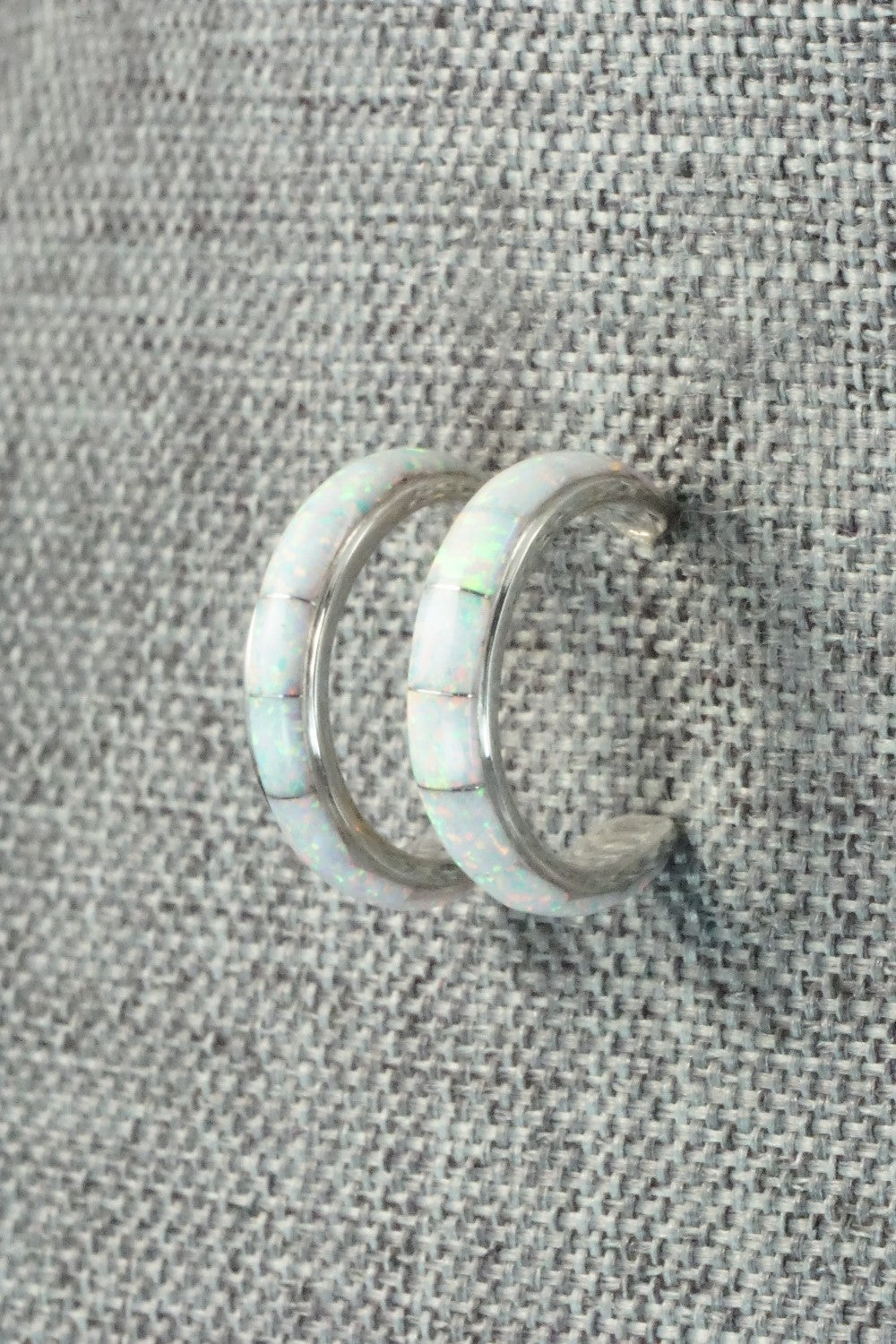 Opal & Sterling Silver Earrings - Bryan Sandoval