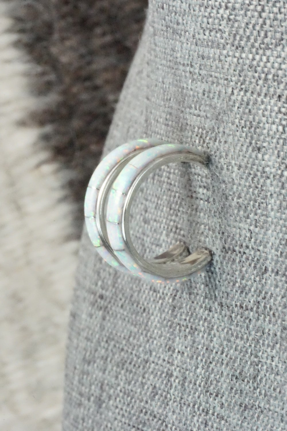 Opal & Sterling Silver Earrings - Bryan Sandoval