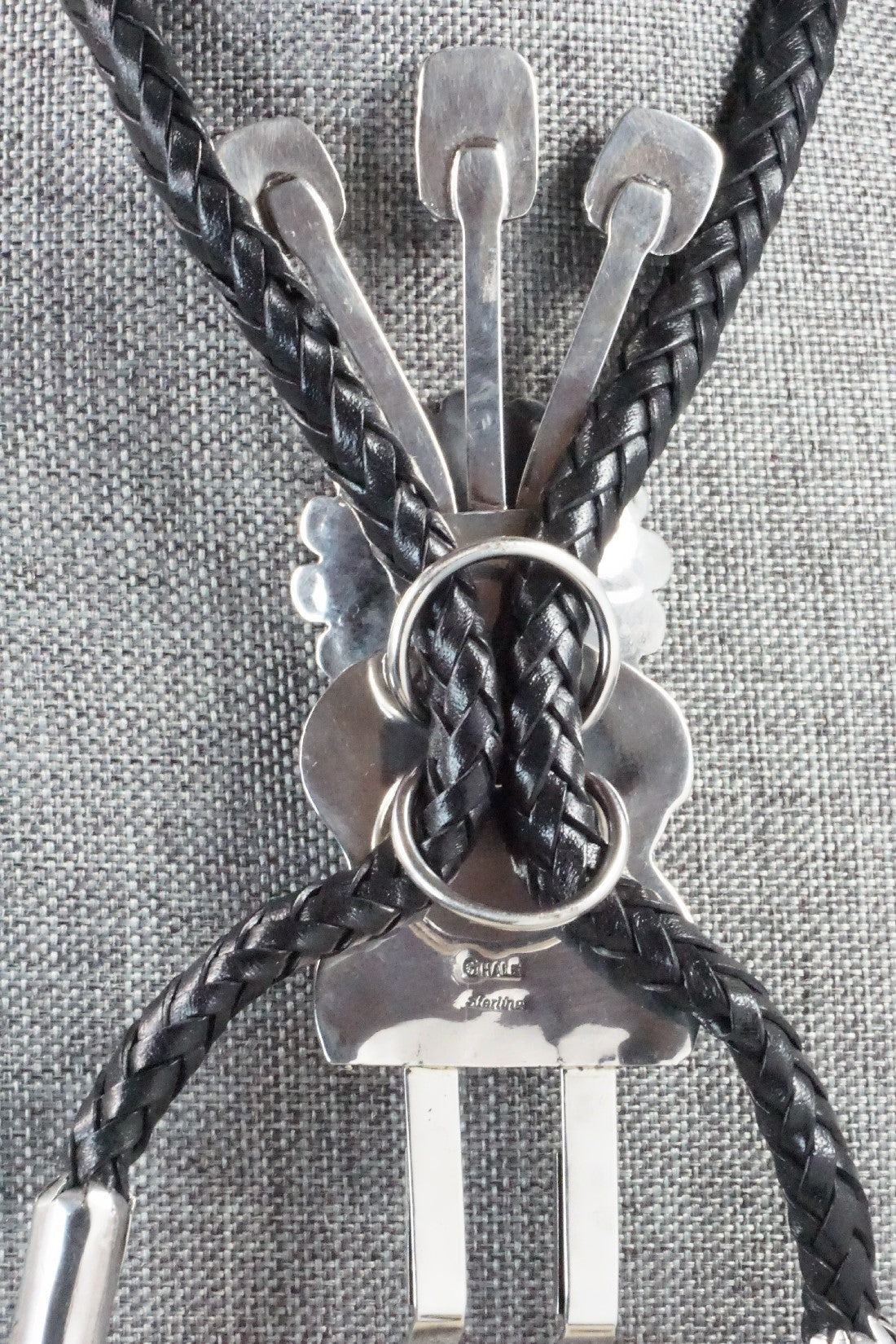 Turquoise & Sterling Silver Bolo Tie - Garrett Hale