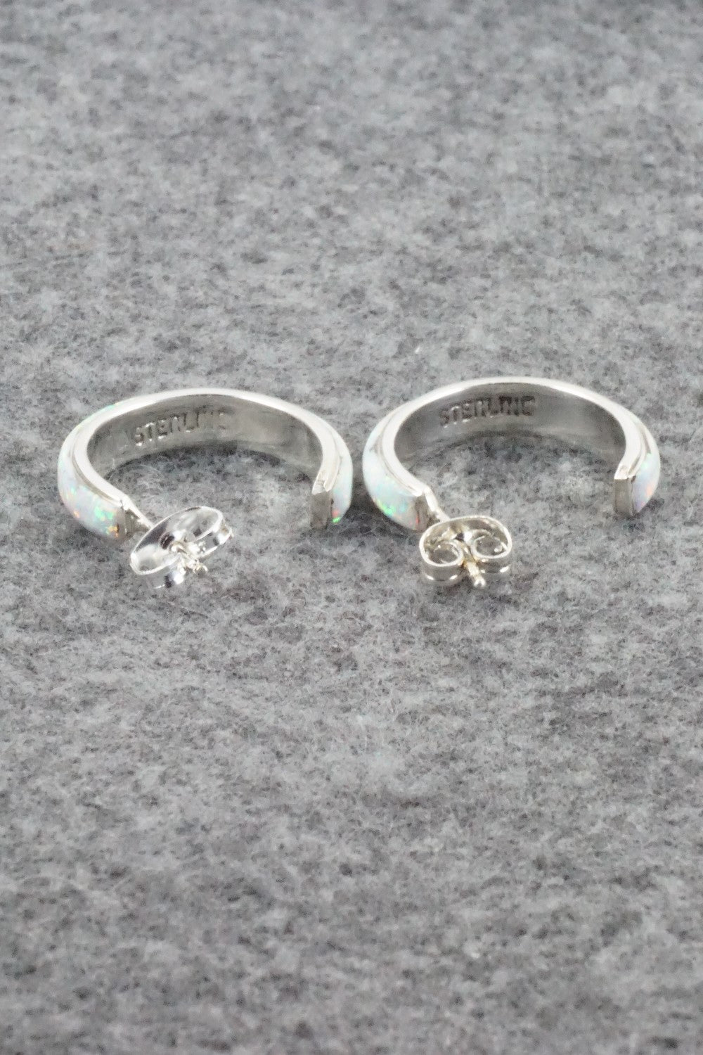 Opal & Sterling Silver Earrings - Bryan Sandoval