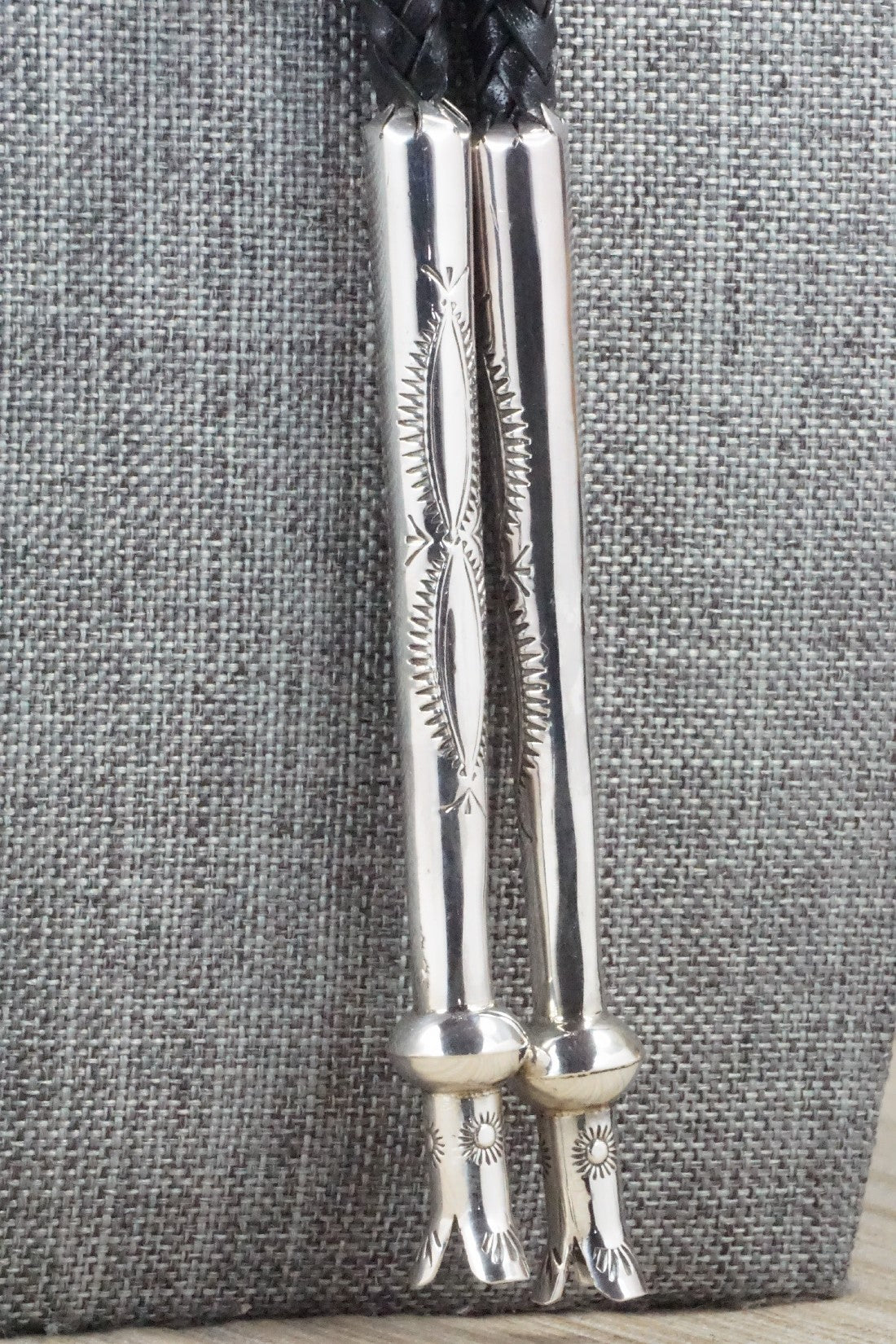 Turquoise & Sterling Silver Bolo Tie - Garrett Hale