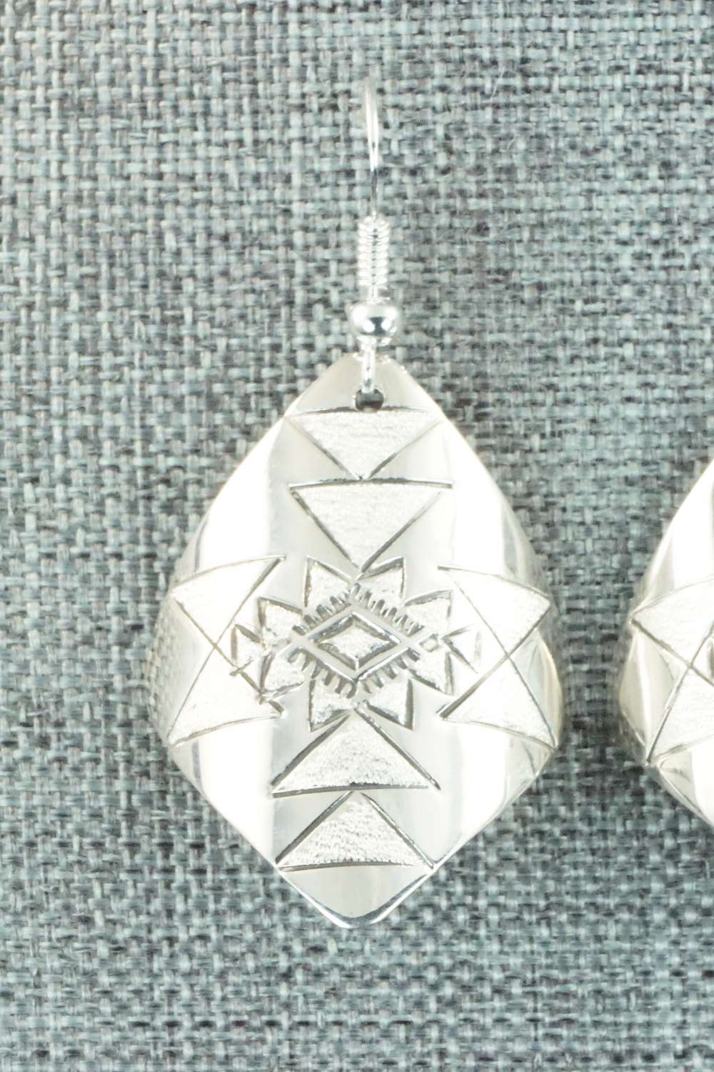 Sterling Silver Earrings - Navajo
