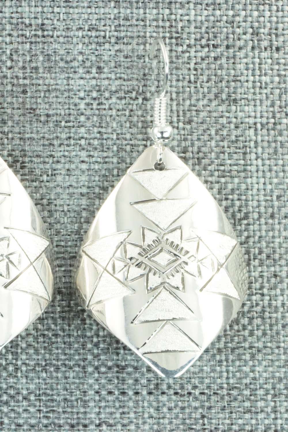 Sterling Silver Earrings - Navajo