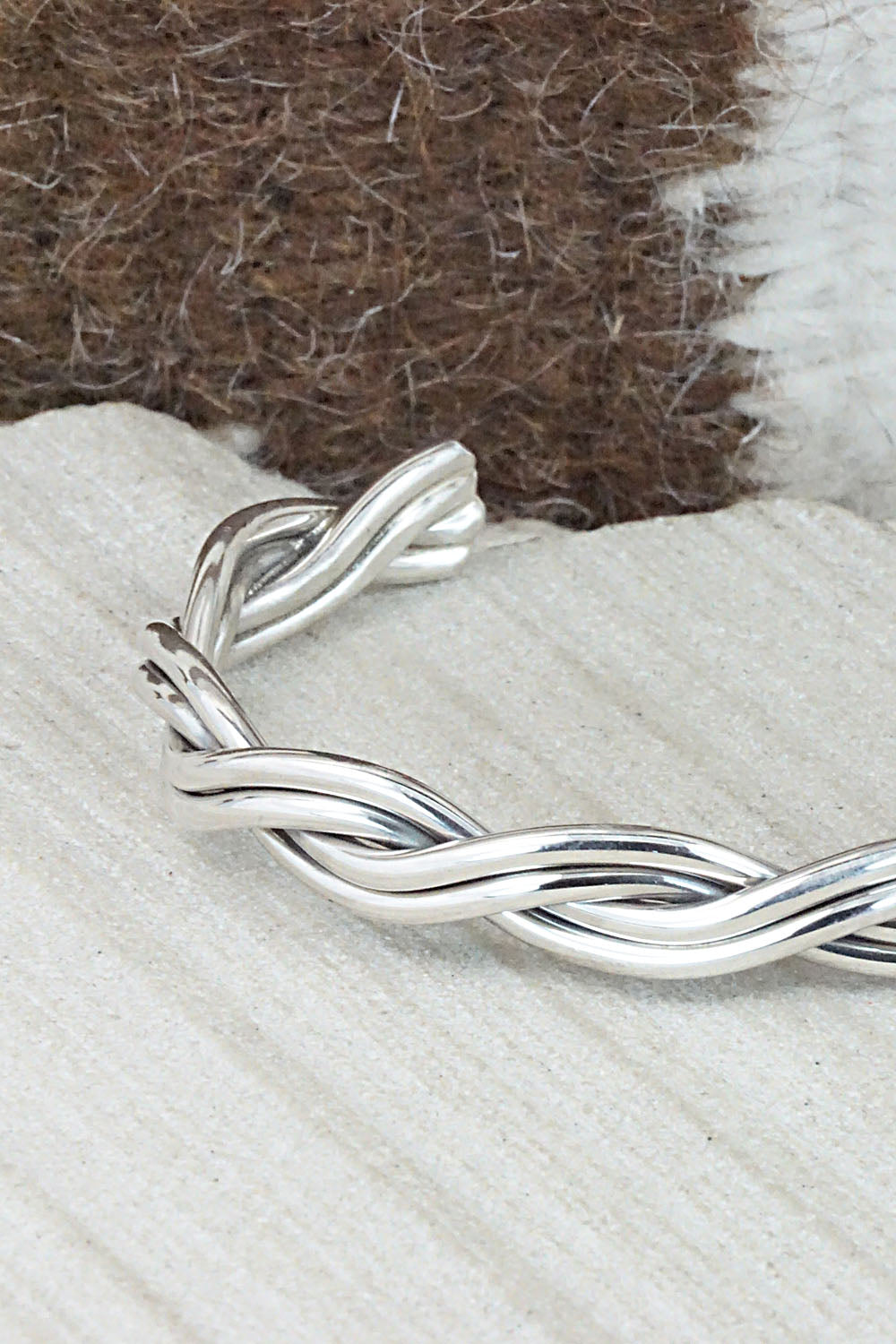 Sterling Silver Bracelet - Elaine Tahe
