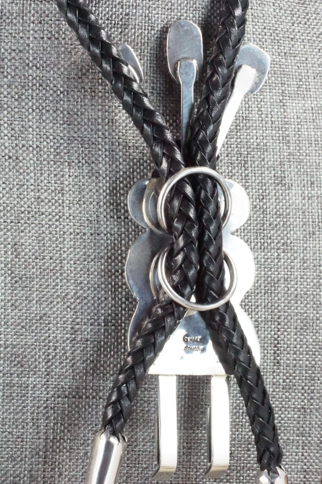 Turquoise & Sterling Silver Bolo Tie - Garrett Hale