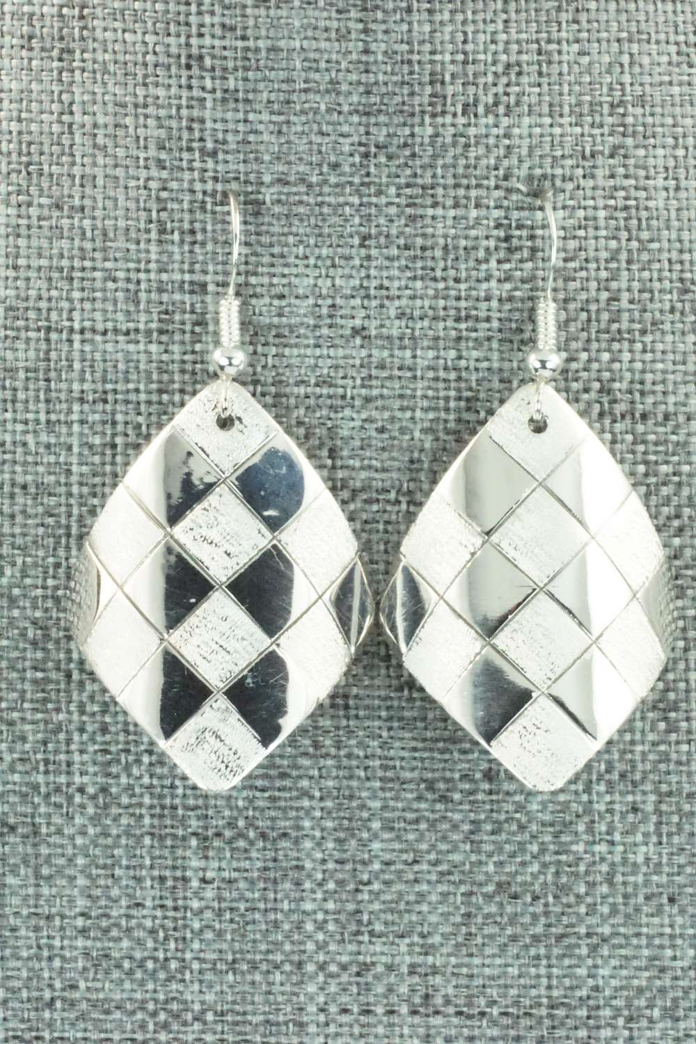 Sterling Silver Earrings - Navajo