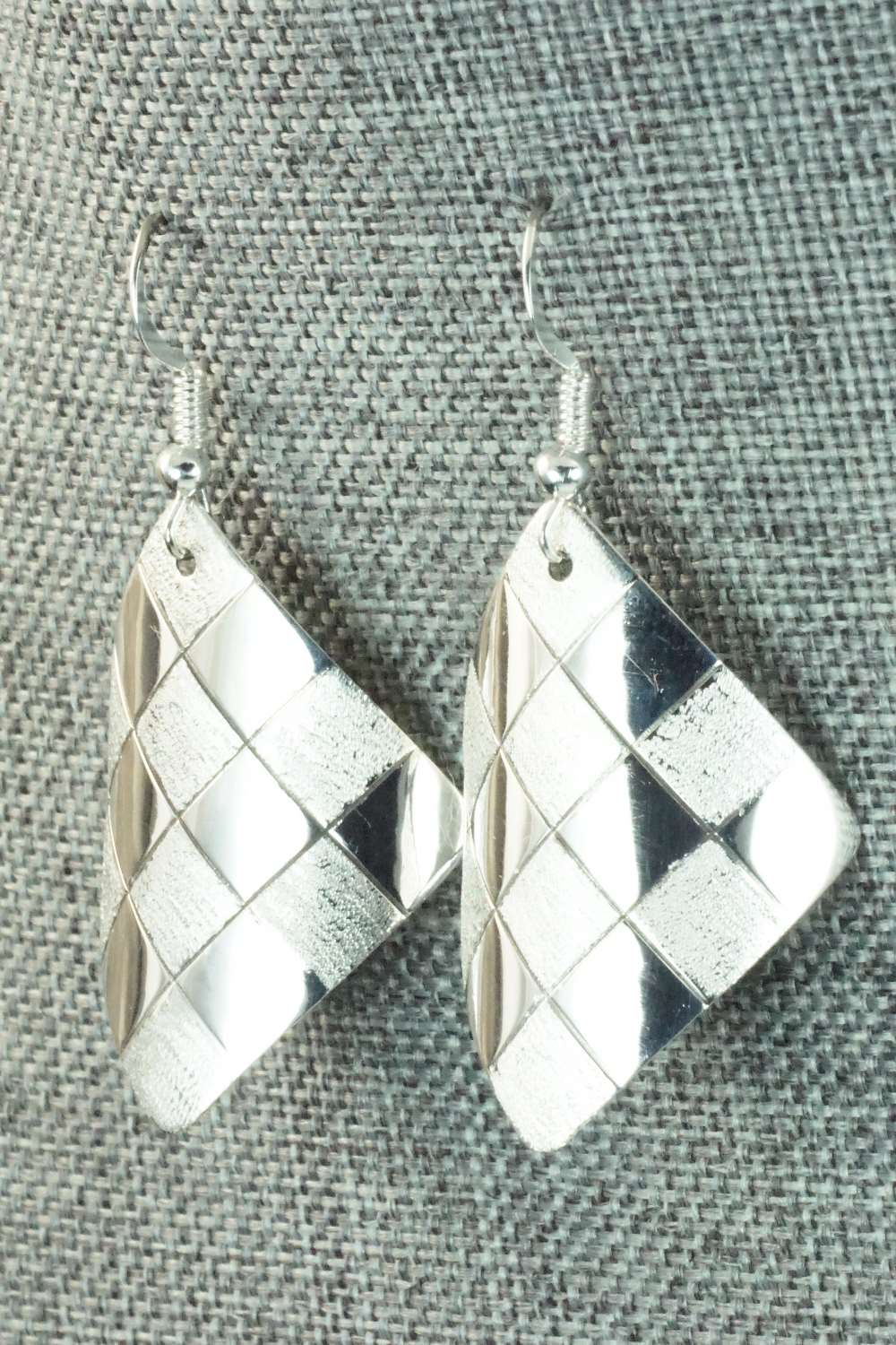 Sterling Silver Earrings - Navajo
