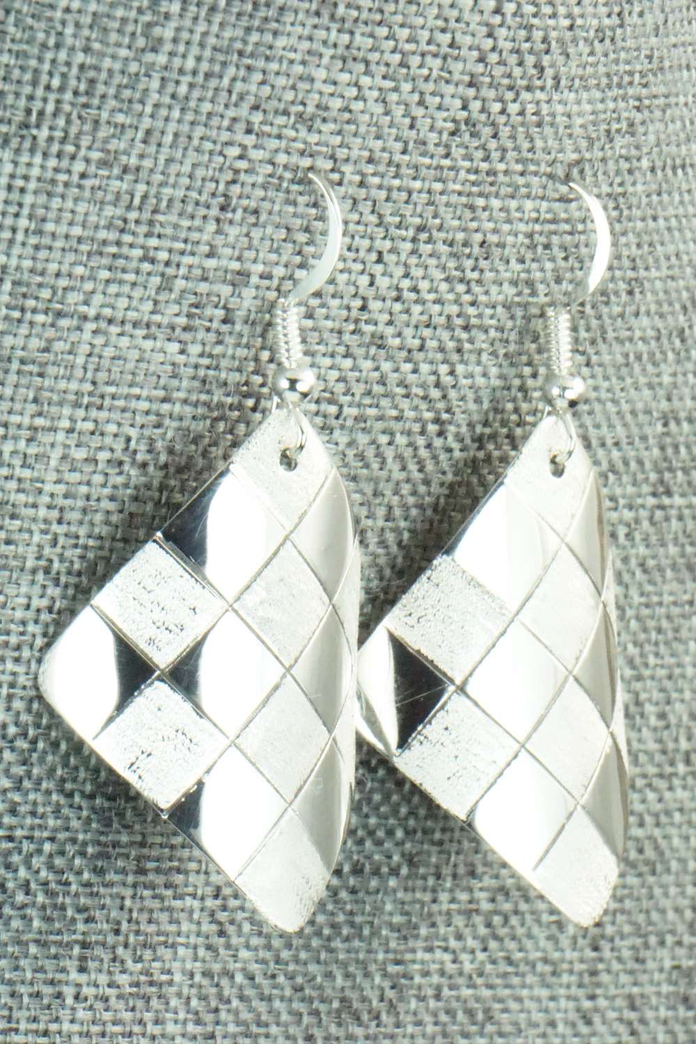 Sterling Silver Earrings - Navajo