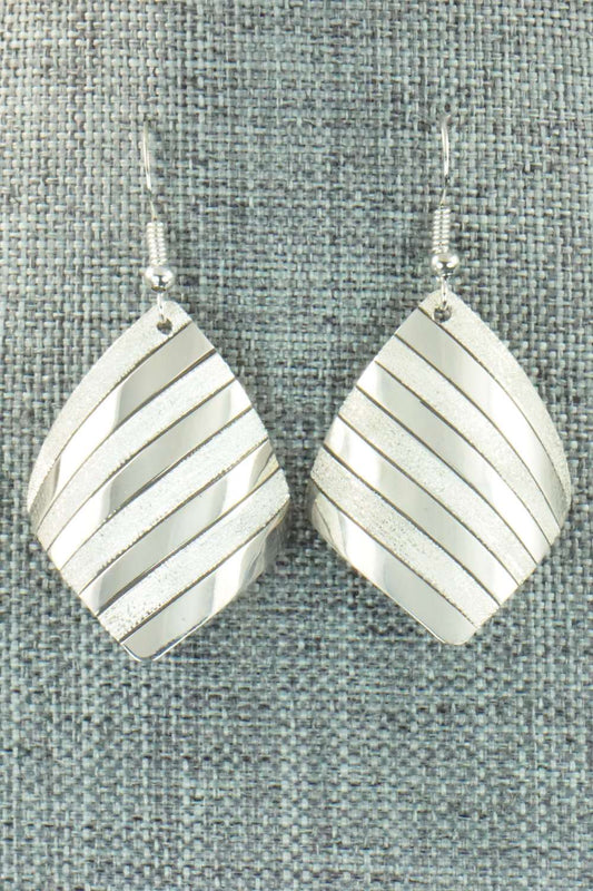 Sterling Silver Earrings - Navajo