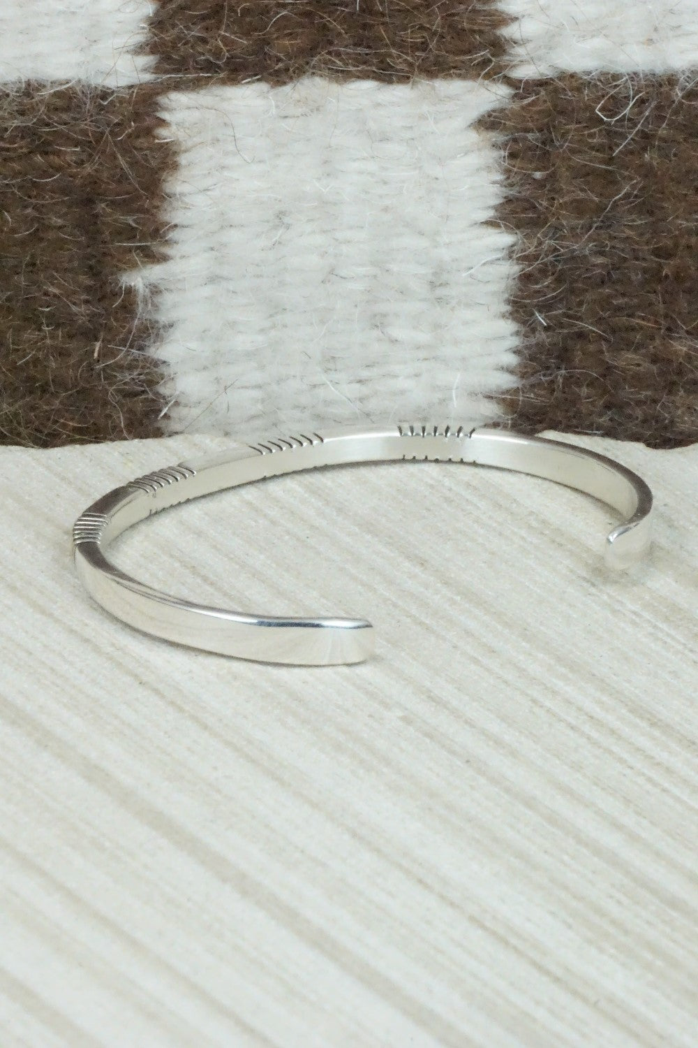 Sterling Silver Bracelet - Jonathan Nez