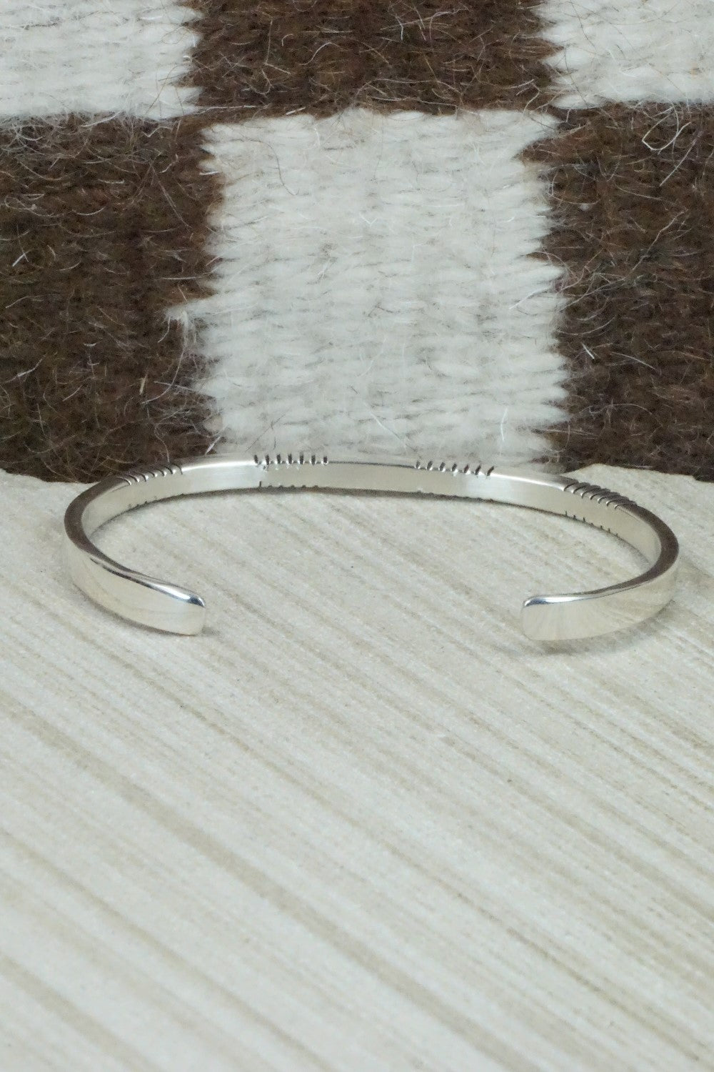 Sterling Silver Bracelet - Jonathan Nez
