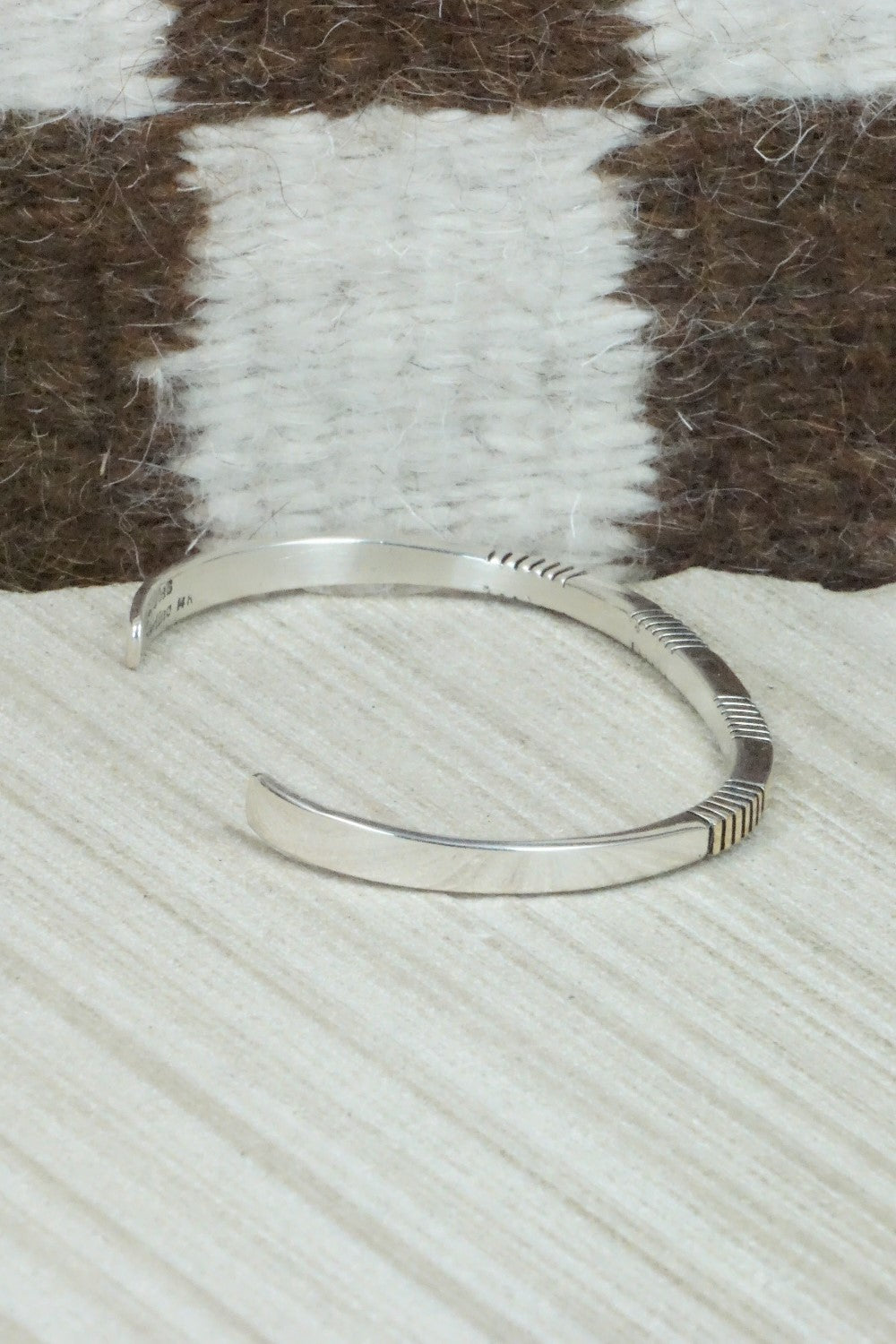 Sterling Silver Bracelet - Jonathan Nez