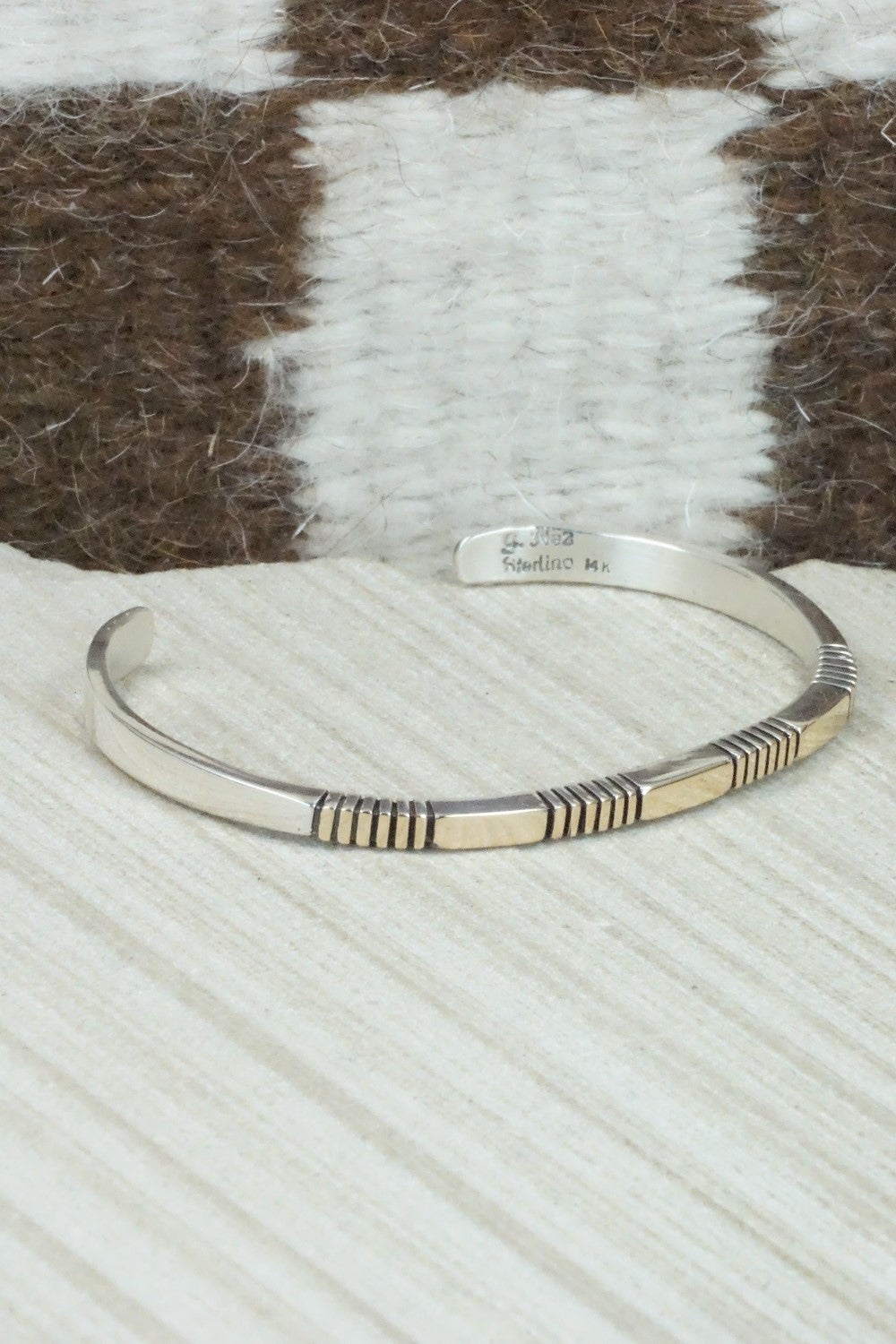 Sterling Silver Bracelet - Jonathan Nez
