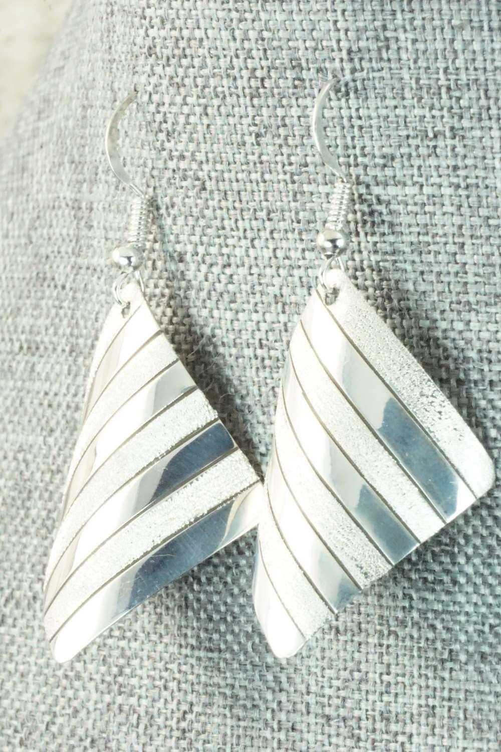 Sterling Silver Earrings - Navajo