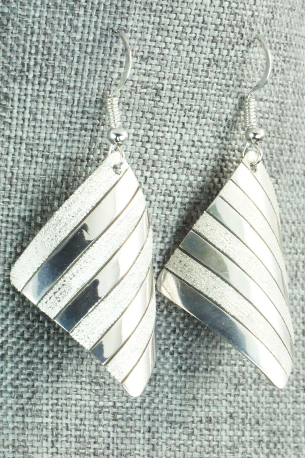 Sterling Silver Earrings - Navajo