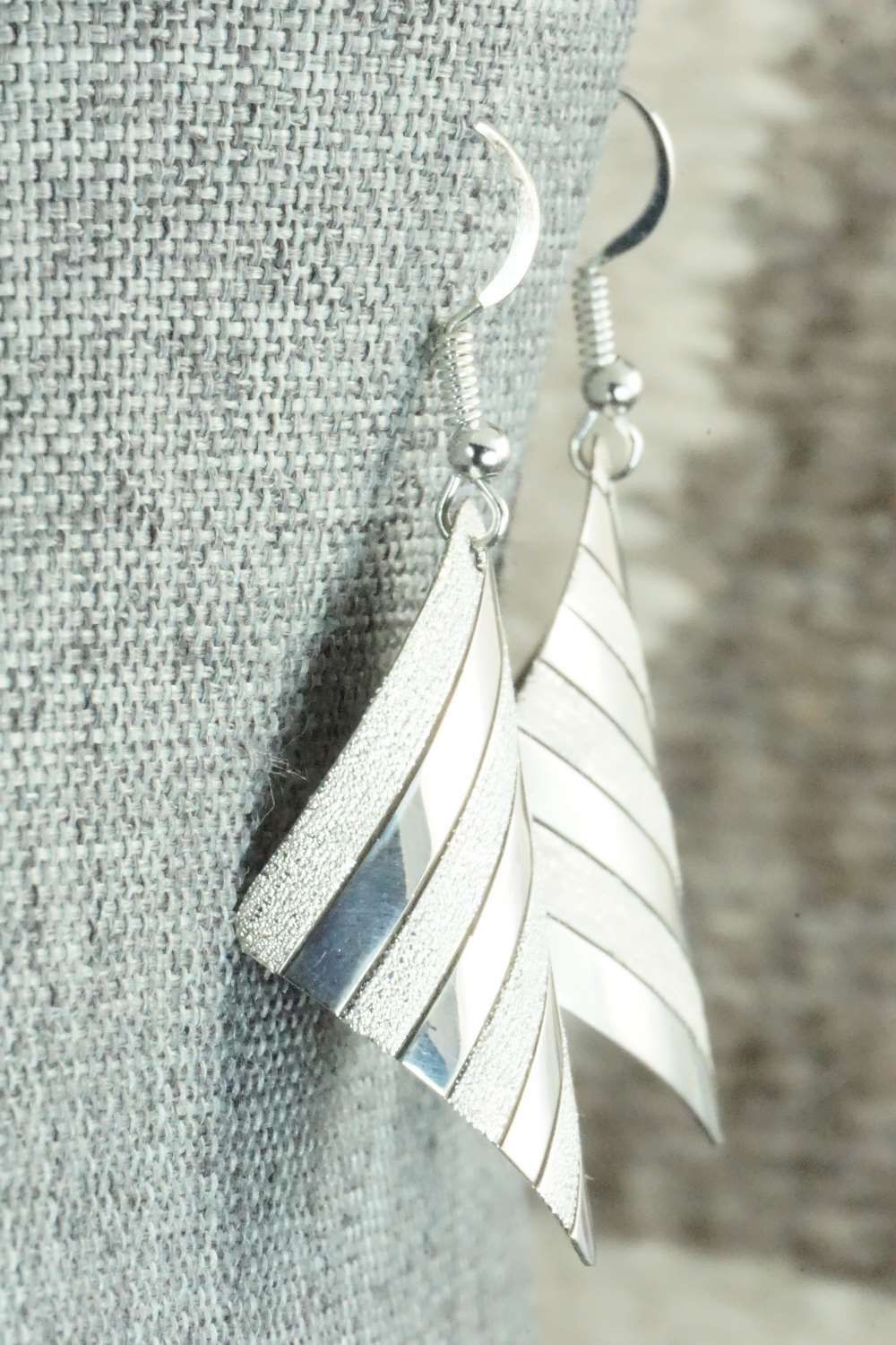Sterling Silver Earrings - Navajo