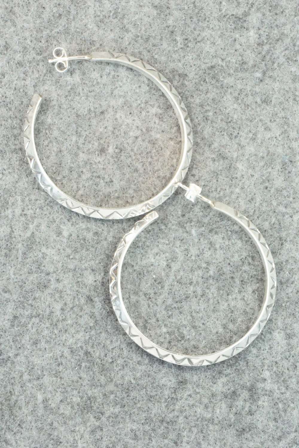 Sterling Silver Earrings - Elaine Tahe