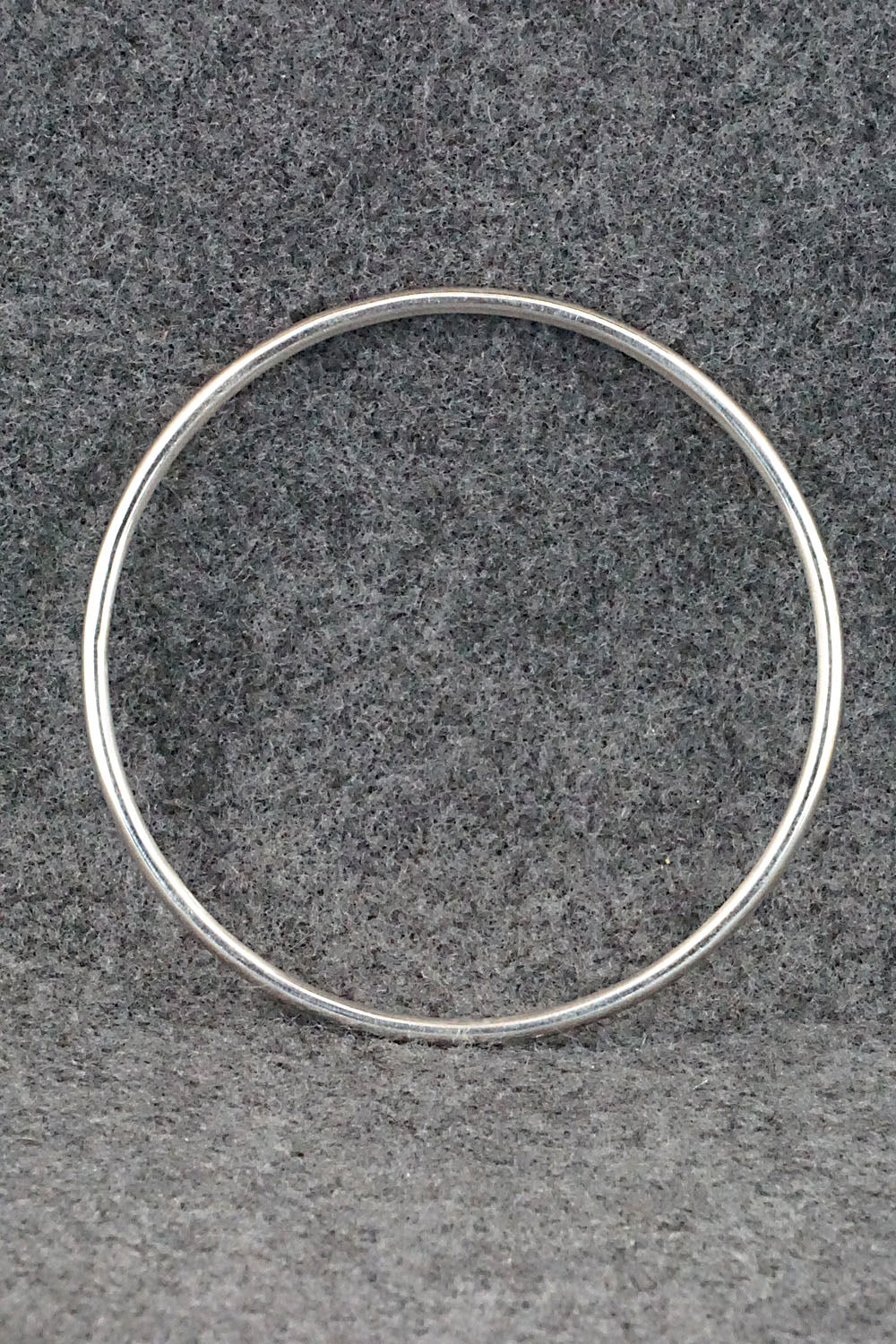 Sterling Silver Bangle Bracelet - Elaine Tahe
