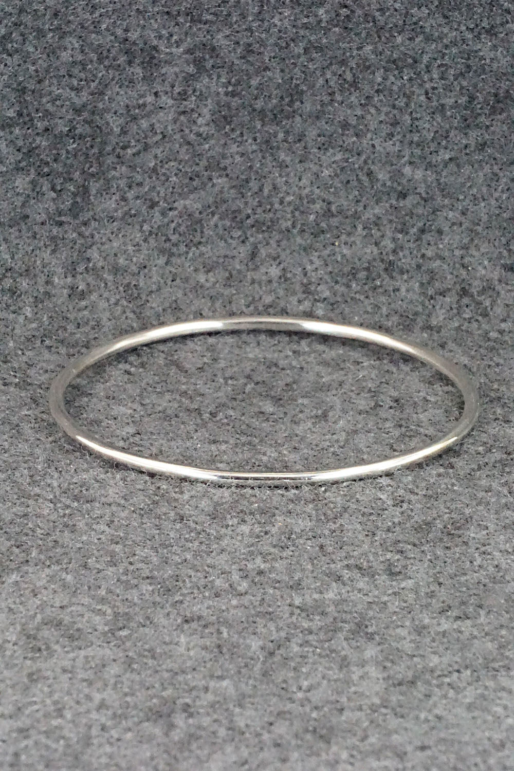 Sterling Silver Bangle Bracelet - Elaine Tahe