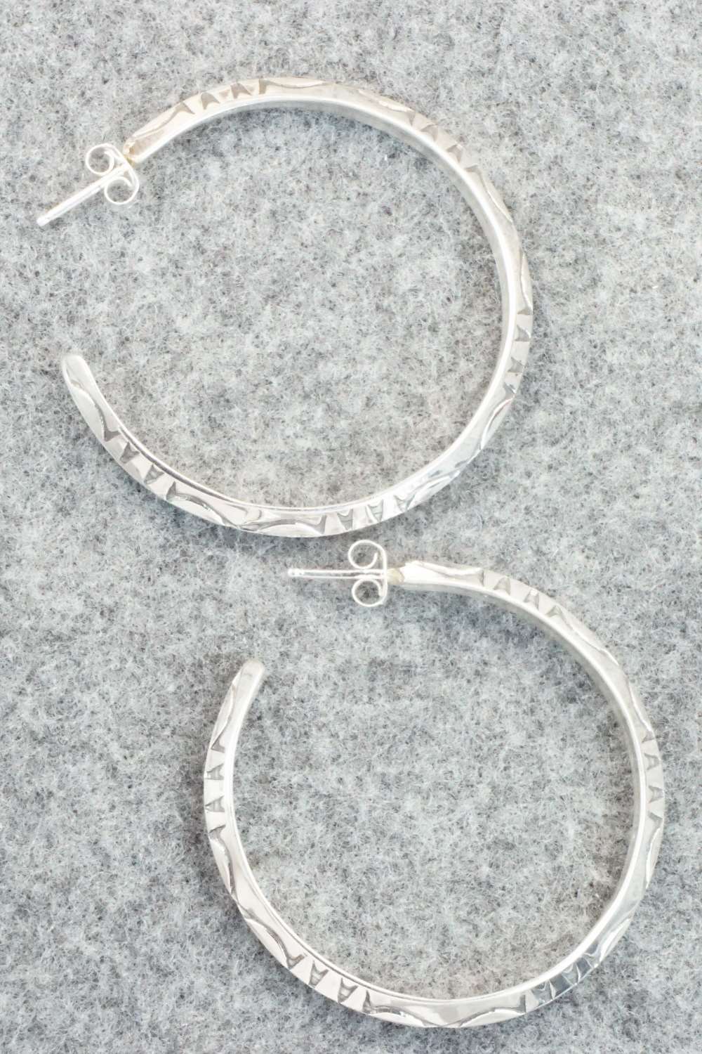 Sterling Silver Earrings - Elaine Tahe