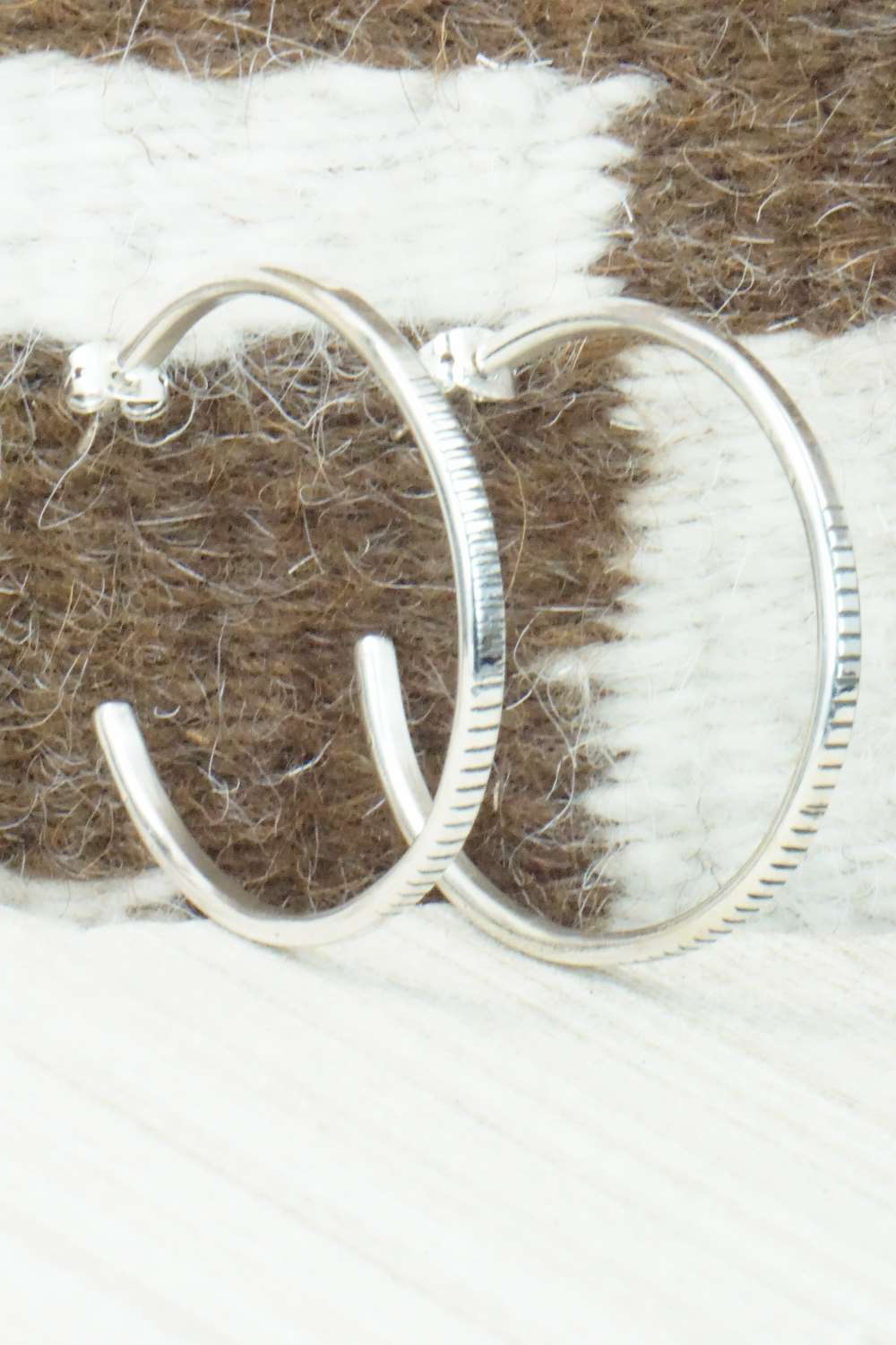 Sterling Silver Earrings - Elaine Tahe
