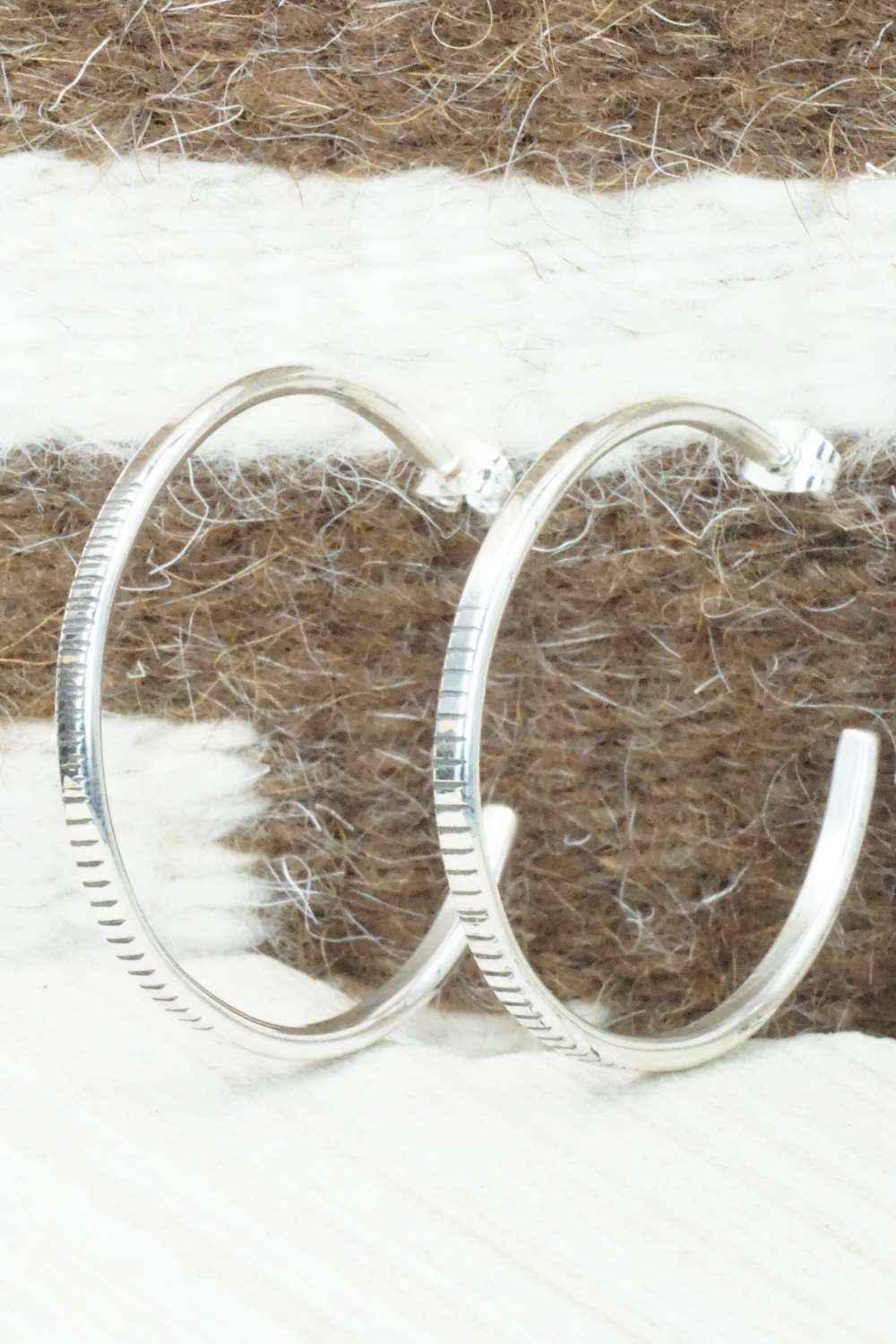 Sterling Silver Earrings - Elaine Tahe